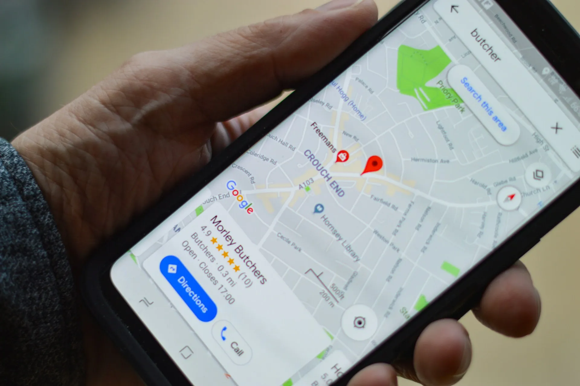 Google Maps ▷ Navigation, Routen & POI-Suche